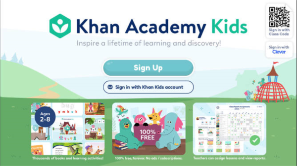 khan academy kids app