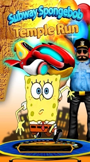 海绵宝宝地铁跑酷无限金币版