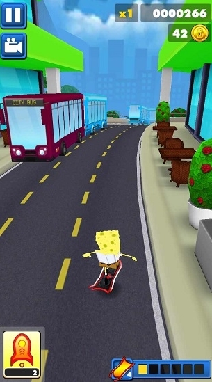 海绵宝宝地铁跑酷无限金币版